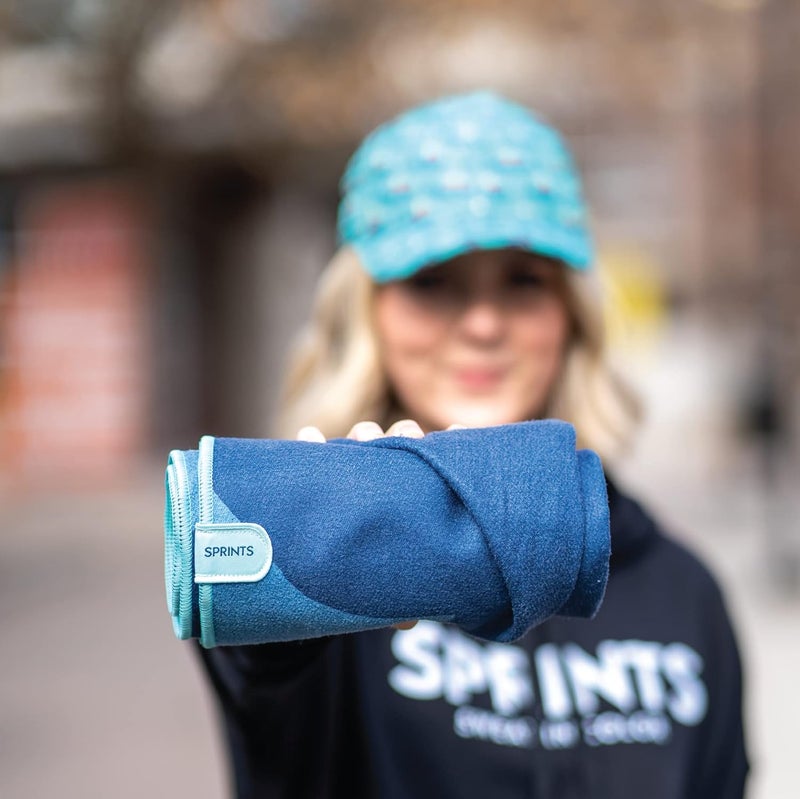 Sprints Athletic Running Towel, Full-Sized, Car Seat Cover - Moisture Wicking (Sasquatch) - Image 2